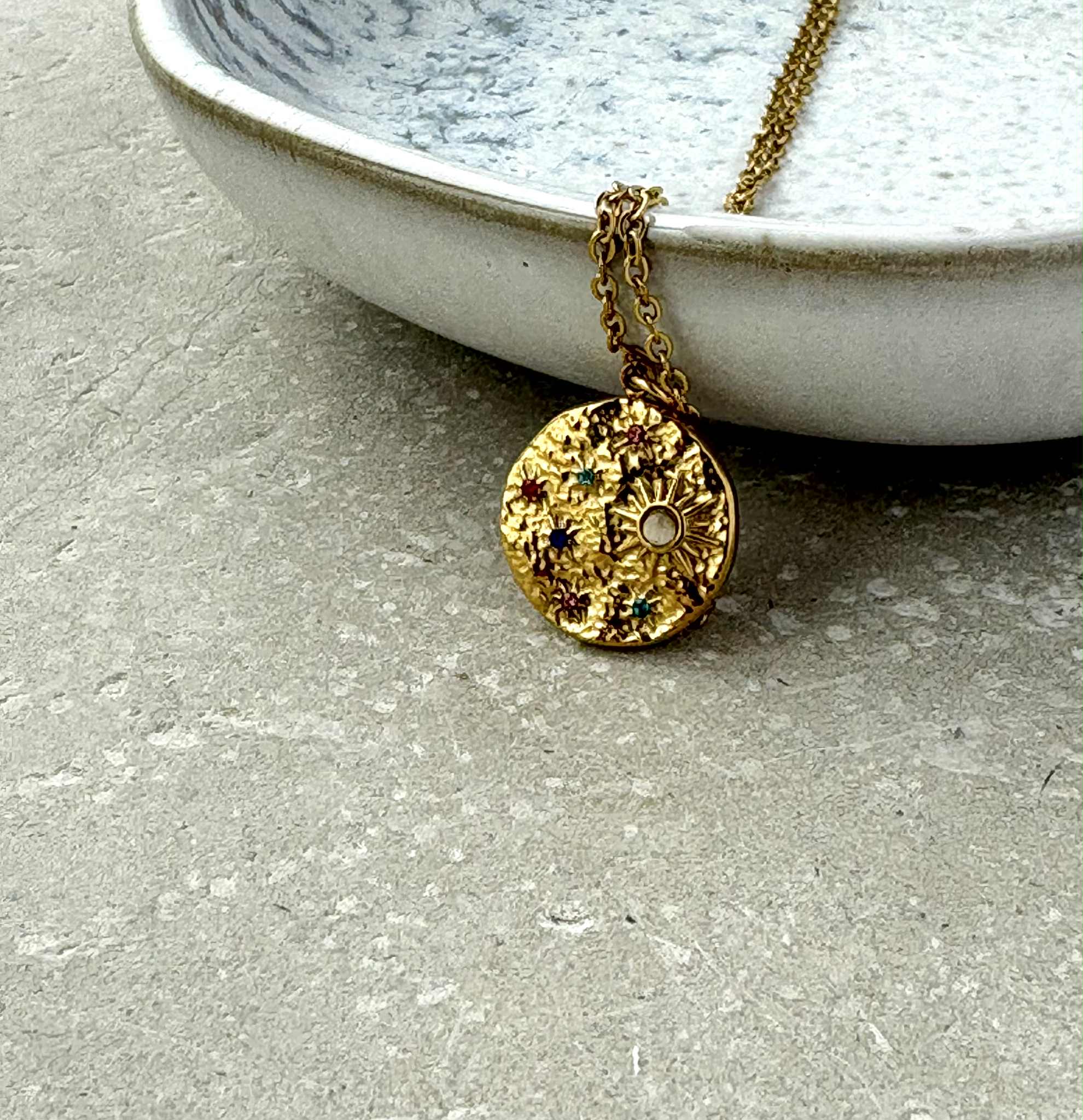 Tarnish Resistant Celestial Necklace