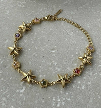 Tarnish Resistant Star Zirconia Bracelet