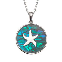 Paua Shell Starfish Necklace