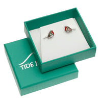 Paua Shell Robin Stud Earrings
