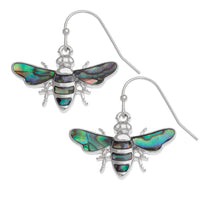 Paua Shell Bee Earrings