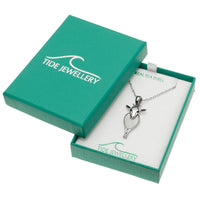 Mother of Pearl Goat Necklace