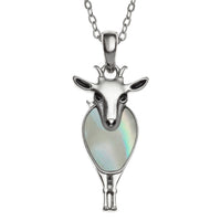 Mother of Pearl Goat Necklace