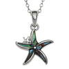 Paua Shell Starfish Necklace