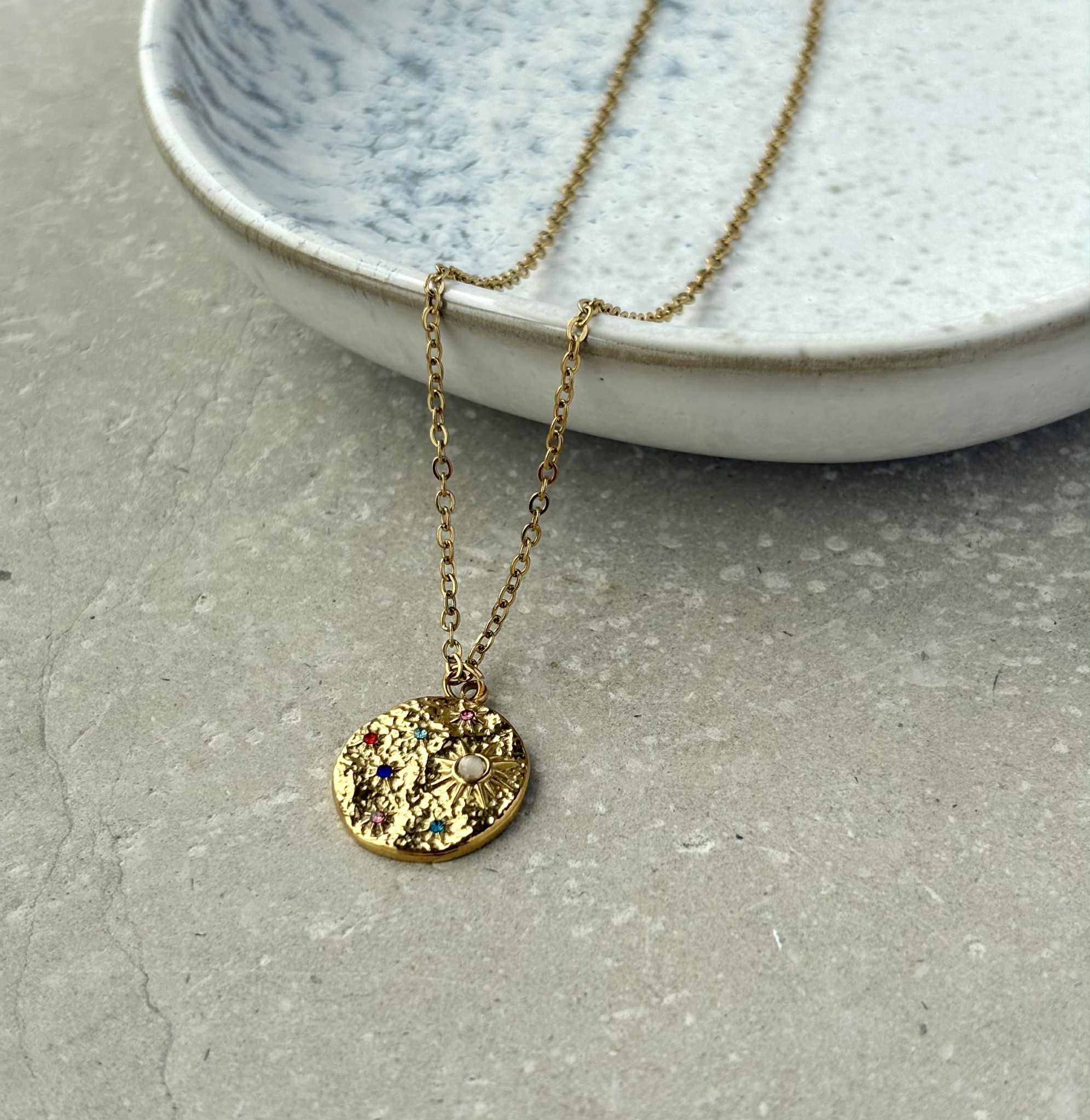 Tarnish Resistant Celestial Necklace