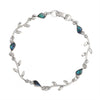 Paua Shell Bird & Branch Bracelet