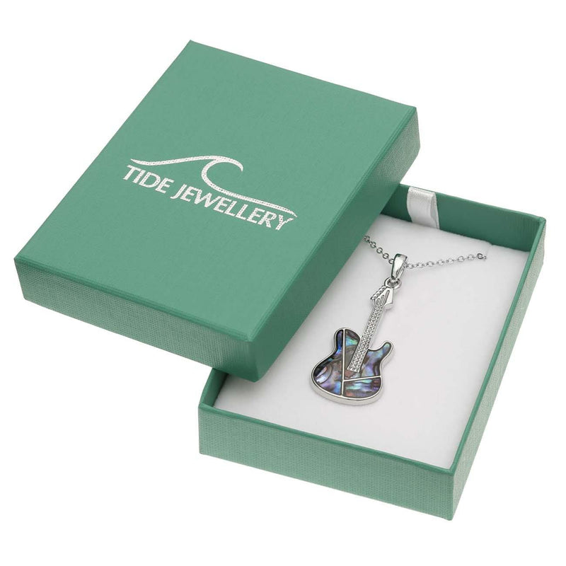 Paua Shell Guitar Necklace Box 1