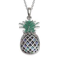 Paua Shell Pineapple Necklace