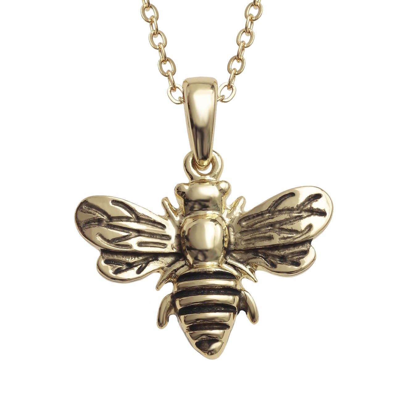 Golden Bee Necklace