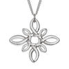 Celtic Knot Diamond Shaped Necklace