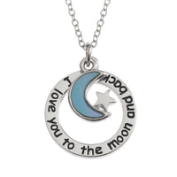 Love You To the Moon and Back Necklace