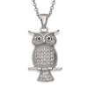 Crystal Owl Necklace