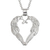 Angel Wings Heart Necklace