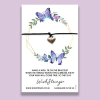 Butterfly Heart Friendship Bracelet